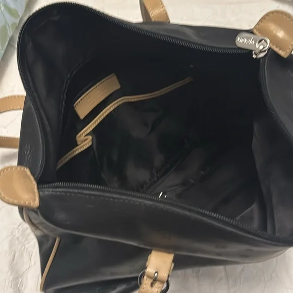 Black leather Arcadia bag. Euc - Picture 6 of 7